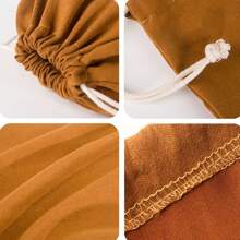 Cotton Drawstring Dust Bag For Hotel Hair Dryer, Travel Storage Pouch - Multicolor - View 4