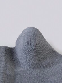 5 Pairs Men's Solid Color & Striped Lightweight Breathable Casual Ankle Socks, All Season