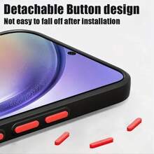 1 pièce Dragonne de téléphone en silicone au carbone compatible avec la série Samsung S23, S22, S21, S24. Étui de protection dur amortissant les chocs, couvercle de téléphone mat - Vert sapin - Voir 2