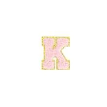 1/26 件雪尼尔 A-Z 金边字母刺绣补丁，自粘，适用于化妆包、零钱包、牛仔裤、服装等。 - 彩色 - 查看 12