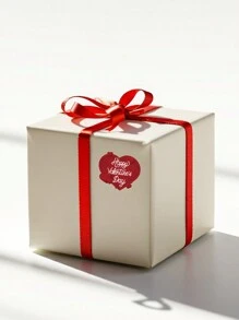 4x4cm Customized Valentine's Day Love Stickers, Wedding Stickers, Heart-Shaped Stickers, Can Print Your Text, Elegant Floral And Botanical Bride Design - Multicolor - View 7