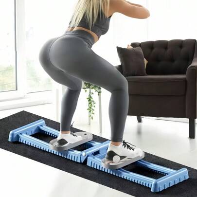 1PC Multi Functional Home Ski Trainer, Suitable For Leg And Hip Muscles - Pelvic Floor Repair, Balance And Strength Training - Multifunctional Fitness Board, Used For Weight Loss And Shaping Gym Accessories