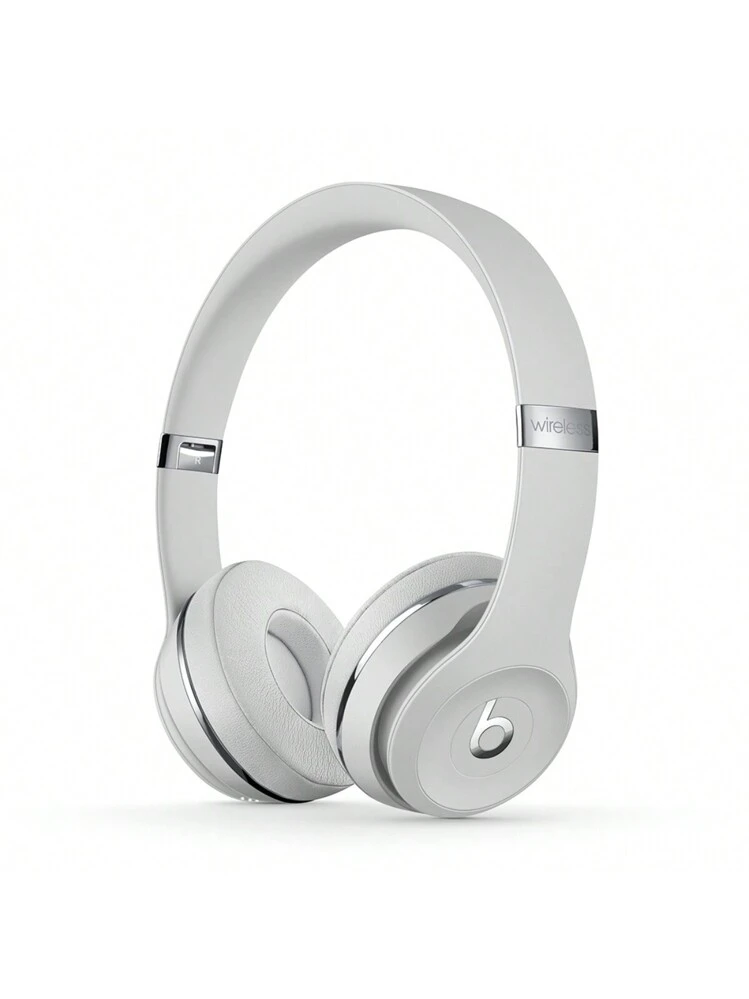 Solo3 Wireless On-Ear Headphones: Silver Beats Headphones, Apple