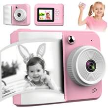 儿童即时打印相机 1080P 数码相机带视频拍摄 Sketchup 打印照片打印 适合 6-13 岁以上男孩和女孩生日礼物中国制造 - 两种颜色可供选择 - XX-多色 - 查看 3