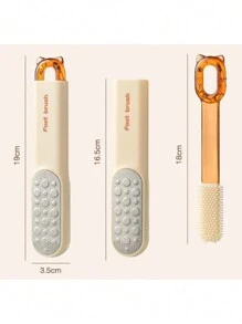 Multi-Function Foot Scrubber - Removes Calluses, Dead Skin, And Cleanses Foot Crevices - Multicolor - View 5