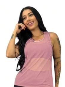 Women Outdoor Tees & Tanks - Rusty Rose - View 2