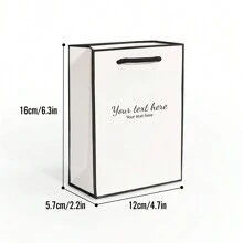 10/20 chiếc Kích thước 12x5.7x16cm Túi giấy có quai nhỏ tùy chỉnh, Túi giấy mini, Túi đóng gói quà tặng, Thích hợp làm quà tặng, Quà lưu niệm, Bao bì nước hoa, Tiệc, Đám cưới, Ngày lễ, Cá nhân & Doanh nghiệp nhỏ Phong cách, Đáng yêu, Chất lượng cao Tùy chỉnh, Cá nhân hóa, Quà tặng lý tưởng độc đáo cho bạn trai, bạn gái, Bố, Mẹ, Gia đình, Bạn bè, Con trai, Con gái, Học sinh, Trẻ em Nhân ngày kỷ niệm, Sinh nhật Trường học, Văn phòng, Gia đình - 12x5,7x16cm - Xem 8