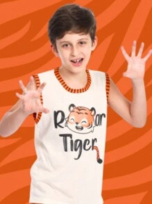 Pijama Masculino Infantil Conjunto Short e Camiseta Personagens