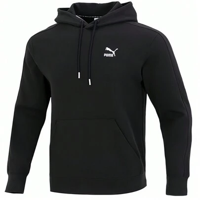 Puma 休闲宽松连帽长袖套头运动卫衣