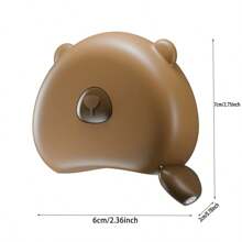 1pc 3-In-1 Body Measuring Tape, Manual Waist Circumference, Thigh, Abdomen, Head Measuring Ruler - Multicolor - View 3