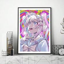 1 件墙面艺术海报动漫海报画廊印刷材料绘画墙面帆布图像客厅，帆布艺术，无框 - 彩色 - 查看 16