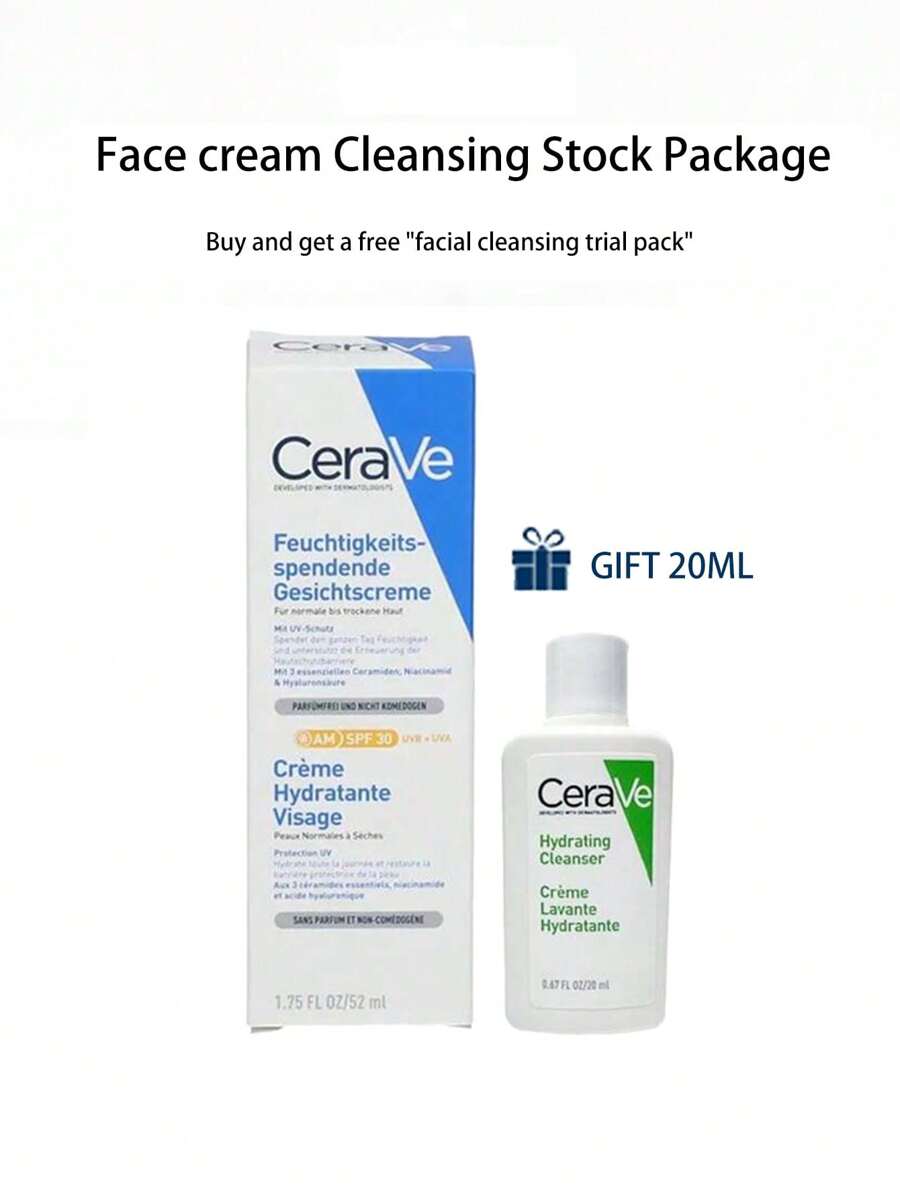 CeraVe AM 臉部保濕乳液 SPF30 適合中性至乾性肌膚 52 毫升 - 白色 - 查看 1