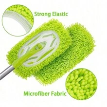 8pcs/6pcs/4pcs/2pcs/1pc, Microfiber Cleaning Mop Replacement Pad, Compatible With Sweeper, Flat Floor Mop Cloth, Washable And Durable Replacement Mop Cloth, Wet And Dry Use, Easy To Clean, Cleaning Supplies, Back To School Supplies,Mop Replacement Pads, Elastic Band Flat Floor Mop Cloth, Washable Durable Mop Pad Refill, Dust Mop Head, Soft Mop Pad Refill, Super Absorbent, Easy To Clean, Cleaning Supplies