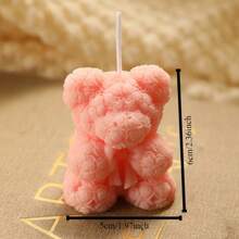 1件/3件，情人节创意玫瑰小熊家居香薰高端大气香薰生日礼物送女神香薰蜡烛 - 彩色 - 查看 7