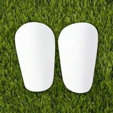 1 Pair Super Mini Football Shin Guards - Ultra Compact Soccer Inserts - Extremely Small Shinpads, Lightweight & Comfortable, Suitable For Both Men & Women