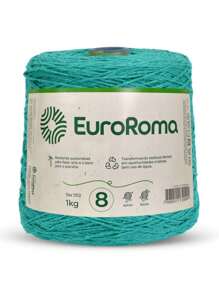 Barbante EuroRoma 1kg FIO 8 - 762 metros