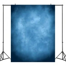 Adult Art Portrait Abstract Texture Background Fabric Blue Gray Purple Background Art Photo Photography Photo Studio Banner Vinyl