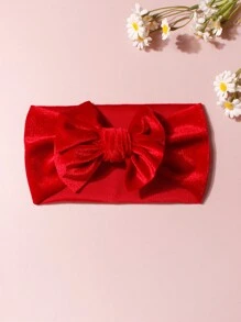 1pc Butterfly Headband, Elastic, Suitable For Daily Wear - Red - View 6