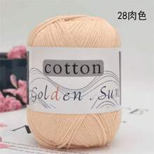 6pcs/Bundle Yarn, 50g, 120m (4727.4in), Suitable For Knitting Sweaters, Blankets, Hats, Socks, Scarves, Crochet Shoes, Bags - White