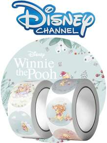 Disney Disney | 500PCS Winnie The Pooh Bear Stickers DIY Cartoon For Laptop Diary Bottles Computer Phone Hard Hat For Dad Mom Grandparents Birthday Or Holiday Christmas Birthday Gift