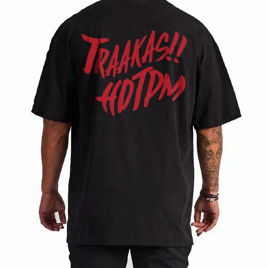 Playera para hombre Oversize Soul Freak Colección Luis R - Negro - Ver 1