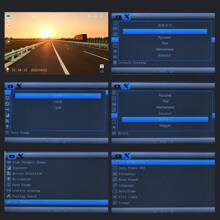 Dash Cam Front And Rear Car Camera 1080P HD Dual Cameras Night Vision Motion Detection For Cars - 黑色 - 查看 5