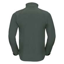 Russell Europe Mens Water Resistant & Windproof Softs Jacket (Bottle Green) - 92% Polyester/8% Elastane - Green - View 2