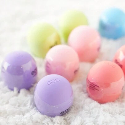 12 Pcs Bálsamos Hidratante de Labios tipo Eos Brillo para Labios Surtido12 Pcs Bálsamos Hidratante de Labios tipo Eos Brillo para Labios Surtido