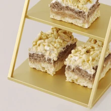 3-Layer Storage Rack Wrought Iron Cake Stand Dessert Stand Jewelry And Perfume Display Stand For Desktop - Multicolor - View 5