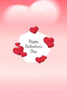 4x4cm Customized Valentine's Day Love Stickers, Wedding Stickers, Heart-Shaped Stickers, Can Print Your Text, Elegant Floral And Botanical Bride Design - Multicolor - View 64