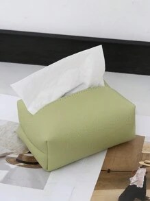 1 Peça Caixa de lenços Acessórios de cozinha à prova d'água, caixa de lenços decorativos, porta-guardanapos para mesa, caixa de lenços de banheiro