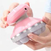 迷你手持按摩枪，深层组织电动肌肉按摩器，放松身心，便携式设计，适合旅行和居家使用 - USB供电 - 彩色 - 查看 8