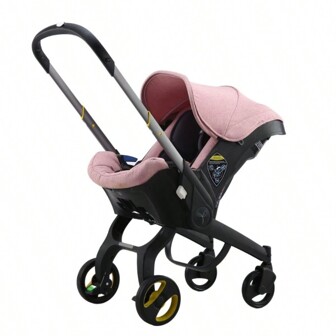4 In 1 Travel System Baby Stroller For Newborn Prams Infant Buggy  Cart Carriage Lightweight