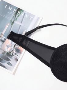 3 件装女士蕾丝钢圈内衣文胸加厚聚拢内衣文胸，多种颜色可选 - 彩色 - 查看 9