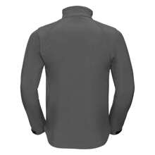 Russell Europe Mens Water Resistant & Windproof Softs Jacket (Titanium) - 92% Polyester/8% Elastane - Grey - View 2