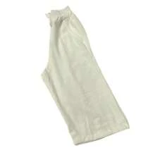 Pantacourt Pants Plain Duna Fabric Fashion Blogger - White - View 2