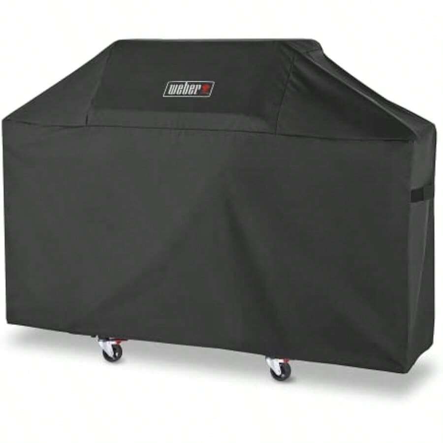 Weber 7757 Genesis 300 Series Prem Grill Cover Black - Serie 300 - 3 quemadores - Ver 1