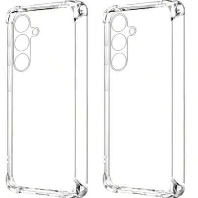Kit 2 Capas Capinha Anti Impacto Transparente Para Galaxy Todos os Modelos