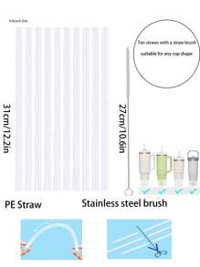 1pc 1200ml/40oz Vacuum Insulated Stainless Steel Water Bottle With Handle, Cup For Car Use Back To School - Pink - View 15