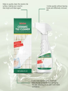 1 件装多功能瓷砖清洁剂，用于清洁墙壁、地板、瓷砖、浴缸和厕所，新旧型号随机发送