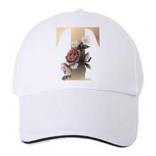 Baseball Cap, Letter Printed Vintage Trucker Hat, Snapback Cap, Suitable For Casual Outdoor Activities And Sun Protection, Spring & Autumn Travel Beach Vacation - White - View 21