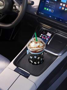 Meoky 3 Pack Reusable Sleeves untuk Es Kopi & Gelas Soda, Insulated Neoprene Sleeves untuk Minuman Dingin & Panas - Hitam - View 8