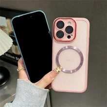 Full Coverage Luxury Phone Case Compatible With Samsung Galaxy S24, S24 Plus/S24+, S24 Ultra, S24 FE, S921B, S9268, S9288, 218. Fashionable Magnetic Electroplated TPU Soft Full Body Protective Phone Case Compatible With Iphone 11/11 Pro/11 Pro Max, 12/12 Pro/12 Pro Max, 13/13 Pro/13 Pro Max, 14/14 Pro/14 Pro Max, 15/15 Pro/15 Pro Max, 16/16 Pro/16 Pro Max