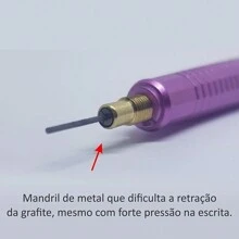 Pentel Sharp Metal 0.7mm Mechanical Pencil - Tembaga - View 3