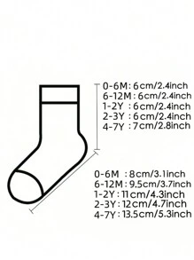 10 Pairs Of Baby Girl Socks With Sweet Heart Pattern, Cute Kids Socks Suitable For Outdoor Wear