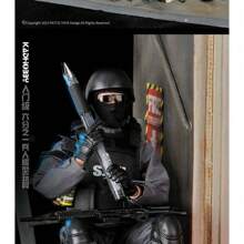 12" Action Figures Toy 1:6 Stand Bendable Soldier Figure Model Toys - Desert Camouflage - View 8