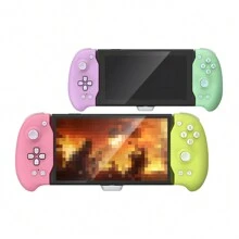Eggshell Controller Gripcon Switch Controller For Handheld Mode, Ergonomic Controller Compatible With Switch With 6-Axis Gyro, Dual Motor Vibration, Compatible With All Games Of Switch - Multicolor - View 2