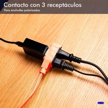 Heavy Duty Electrical Extension Cord Multi-Socket Orange - Orange - View 9