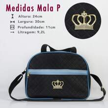 Large Maternity Bag Kit For Girls Or Boys Includes 2 Pieces With POMPOM - Celeste - Ver 4