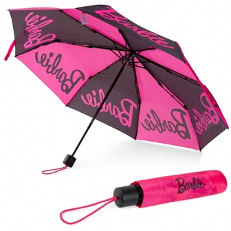 Barbie Umbrella Folding Telescopic Lightweight Travel School Work Gift